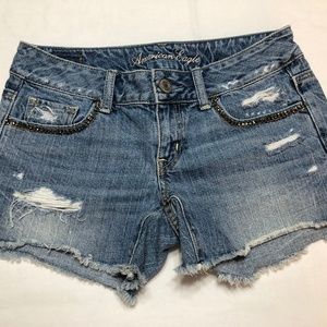 American Eagle Outfitters Cut Off Jean Shorts